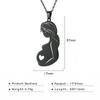 Cazador Lovely Family Pendant Necklaces Mom Dad Children Baby Pregnant Woman Stainless Steel Choker Jewelry Mother Day Gift New