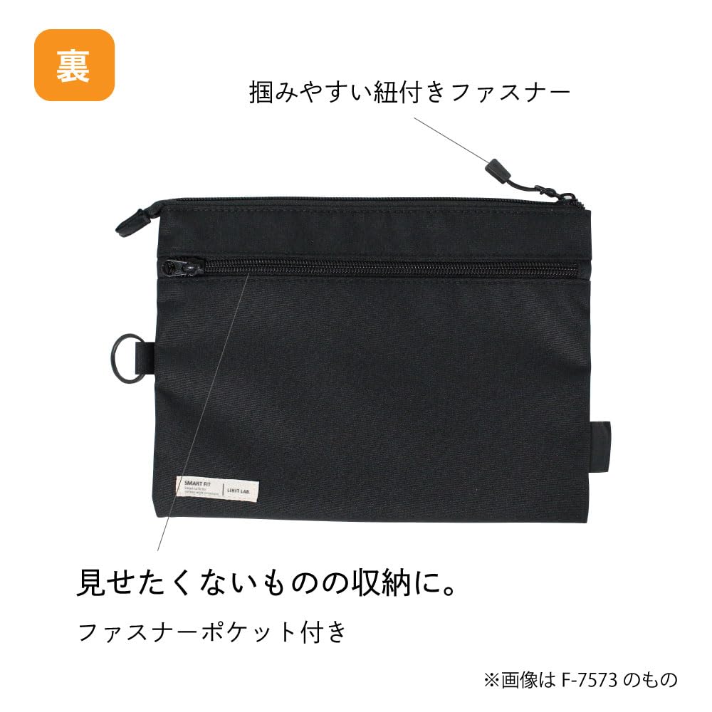 LIHIT LAB Clear Pen Black Case, Size, F7571-24