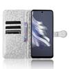 For TECNO Spark 20 Pro Cell Phone Case PU Leather Imprinted Wallet Shockproof Stand Cover