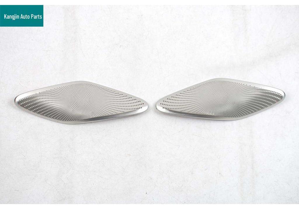 Silver Stainless Steel Center Console Air Vent Cover for BAIC ARCFOX Alpha T1 26 Dustproof Speaker Modification