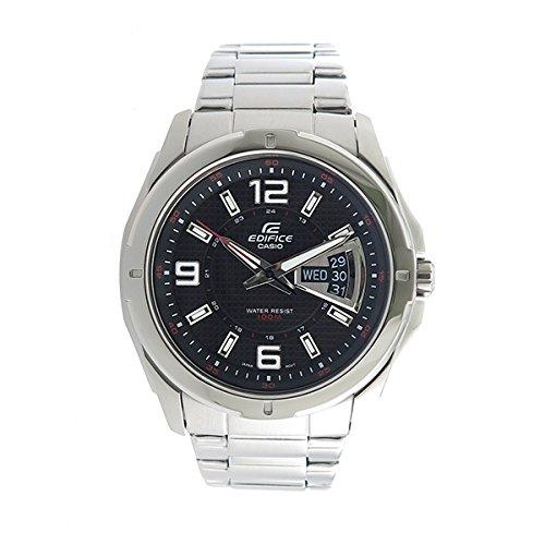 Casio EDIFICE Quartz Men's Watch EF-129D-1A Black [Parallel Import]