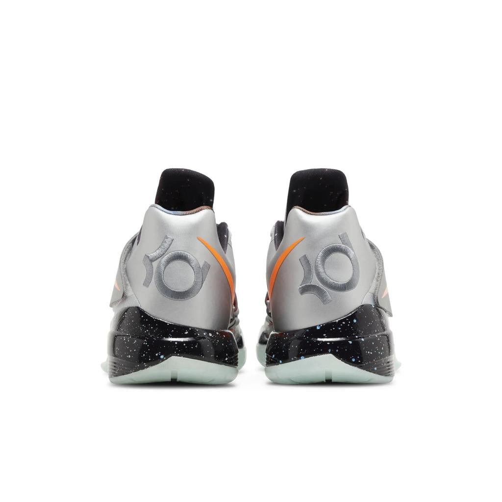 Nike Zoom KD 4 'All Star - Galaxy' 2024 (Unisex) Metallic Silver / Total Orange / Dark Grey Basketball Shoes FD2635 001
