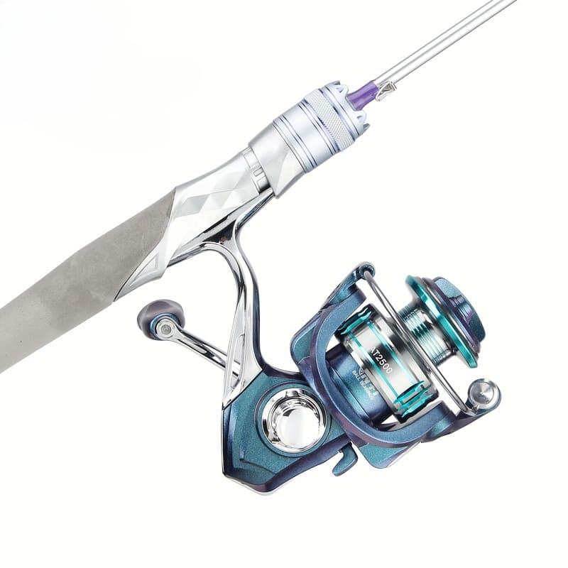 Smooth Seamless Colorful Spinning Fishing Reel High Speed Ratio Light and Durable for Both Hands Use Fresh and Salt Water Fishing Tackle Gifts