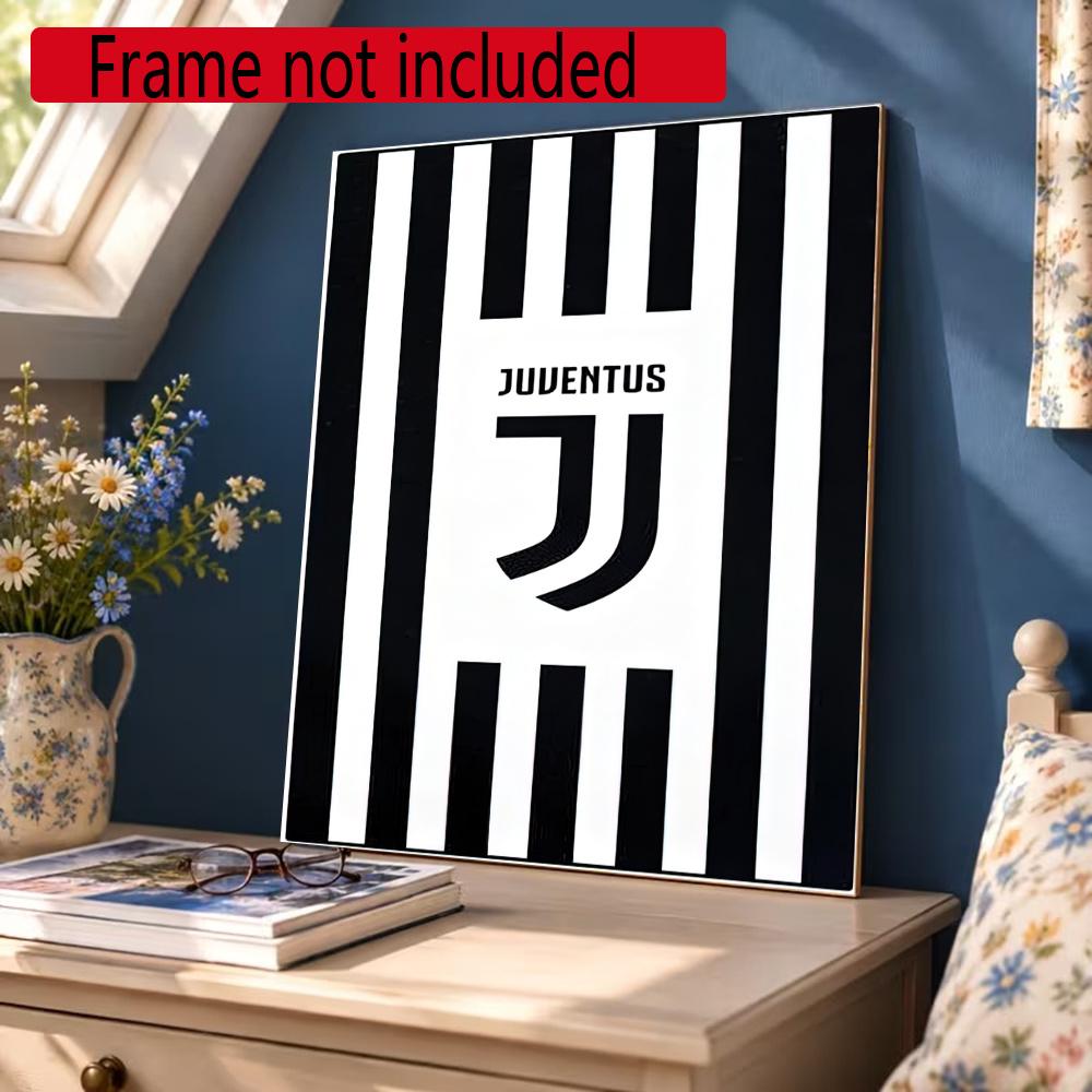 Juventus 5D Diy Diamond Painting Round Diamond Diy Frameless Holiday Artwork Suitable For Home Office Wall Decoration