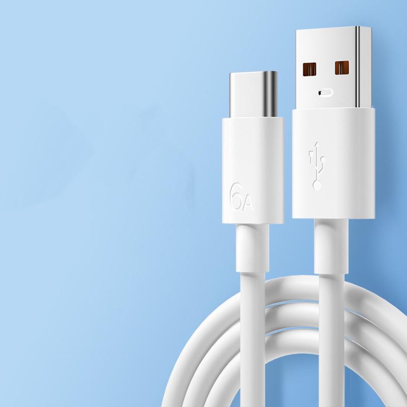 120W Fast Charging Type-C Cable for Apple, Huawei, Vivo, Oppo - Car Charger Compatible