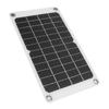 Portable Outdoor 7.8W 12V Solar Panel Monocrystalline Silicon Solar Battery Charger for 12V Battery