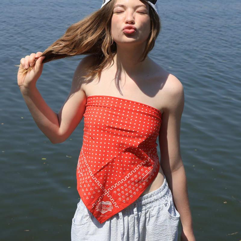 CENTAUR.KR CENTAUR ARCHIVE LARGE BANDANA_RED