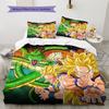 Set Copripiumino Trapuntato con Fantasia Cartone Animato Federa Decorazione per la Casa Regalo di Compleanno (1 * copripiumino + 2 * federa, senza nucleo)
