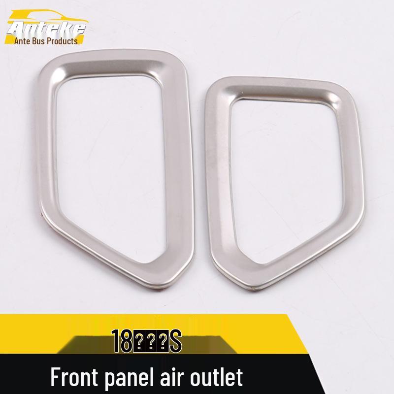 Compatible Air Vent Trim Ring for 18 Hongguang S Models, Front Row A/C Outlet Decorative Sticker