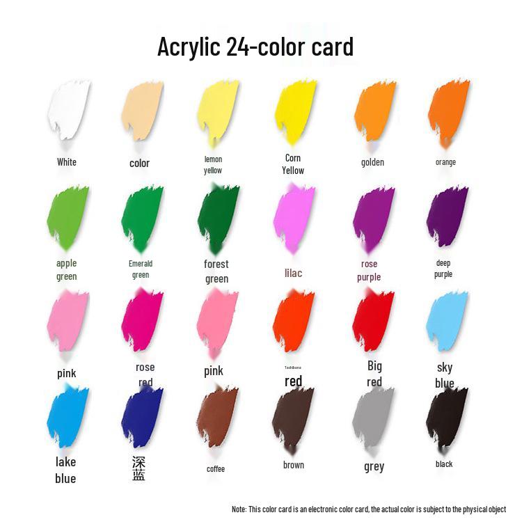 Set di Vernici Acriliche per Bambini - Flaconi da 100 ml per Pittura Artistica, Street Art e Bambole in Gesso
