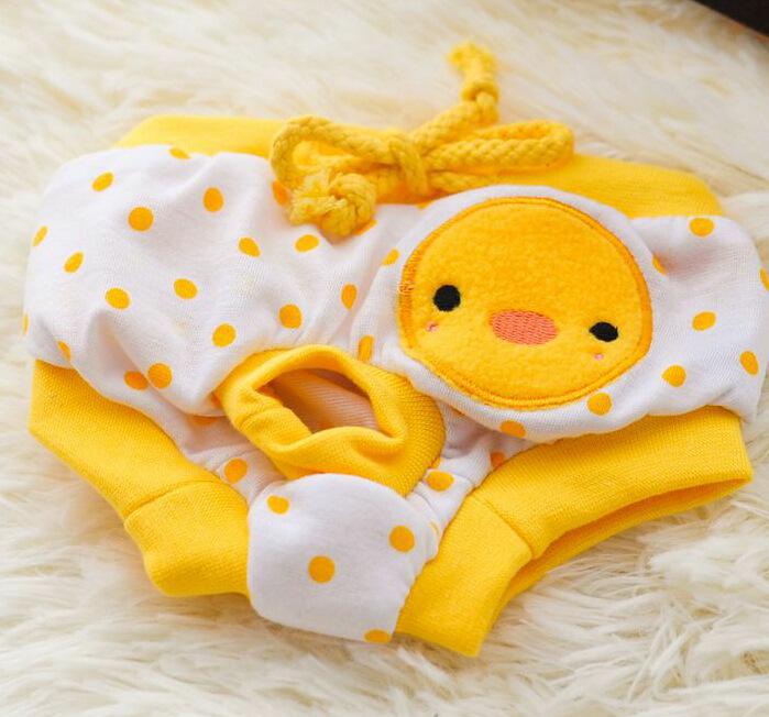 Comfortable Pet Dog Sanitary Pants for Menstruation and Estrus