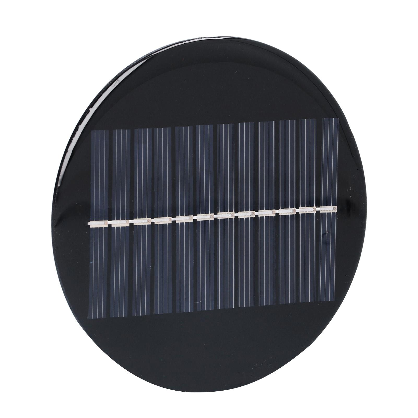 

0.8W 6V 10cm Round Solar Panel DIY Solar Panel Solar Charging Board for Solar Light