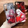 Zero Two Darling In The FranXX Anime Phone Case For Samsung S25 S24 Ultra S23 Fe S22 S20 S21 Plus Fe Ultra 5G Transparent Cover