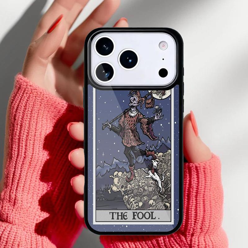 

Tarot Card The Hermit Phone Case for iPhone 17 Air 16e 15 14 13 Pro Max Back Cover for 12 11 Pro Coque iPhone17