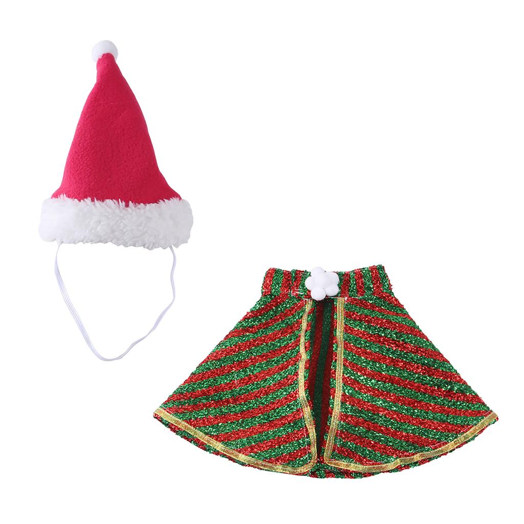 Pet Clothes Christmas Funny Clothes Cloak Dress Cloak Coat Dog Cloak