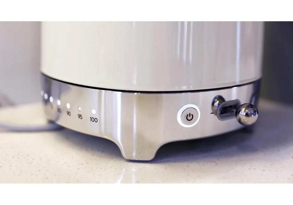 Retro Stainless Steel Electric Kettle SM-EG, 1.7L, with Temperature Control (Model: KLF04)