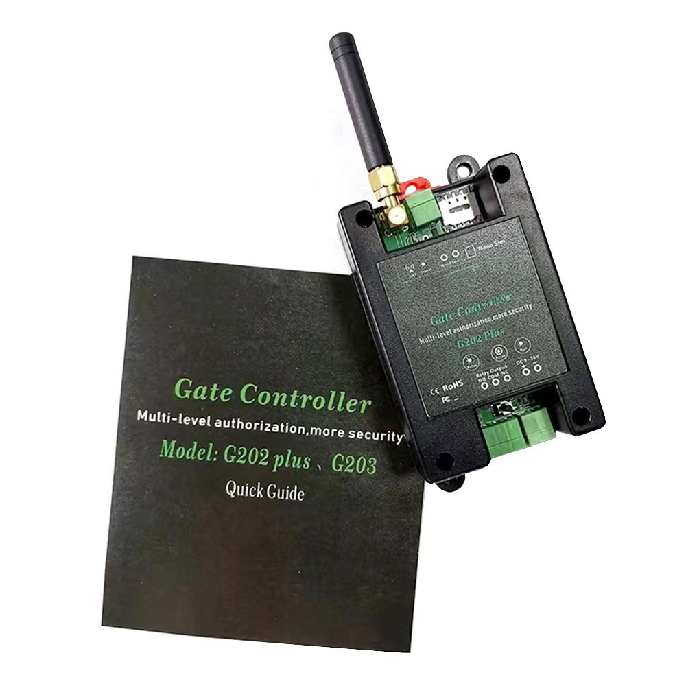 GSM Door Gate Opener Remote On/Off Relay Switch Remote Control Door Access Wireless Door Opener By Call SMS Command