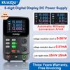 Regolatori di Tensione Variabili 0-30V 0-10A 300W, KUAIQU, Display TFT a 5 Cifre 0.01mA Visualizzazione Curva Tensione Corrente OCP OVP Per Rilevamento Consumo Energetico