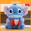 Cute Stitch Christmas And Musical Instrument Series Plush Doll Children Toy For Kids Holiday Gifts