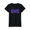 2024 New York OMG T-Shirt Lustig Sagt Zu Damen Rundhals Hohe Qualität Mode Neuer und Schöner Trend 100% Baumwoll-T-Shirt 01232