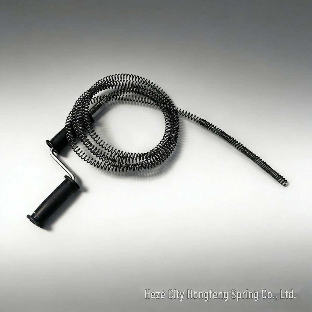 Hand-Crank Drain Cleaner: Unclogs Kitchen Sinks & Toilets