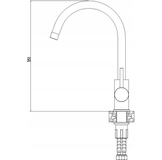 Mixer Alveus Roxa Black 2090491