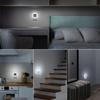 4pcs LED Plug-In Night Lights with Smart Sensor, Auto On/Off Nightlight for Bedroom, Kitchen, Stairs, Hallway & Bathroom