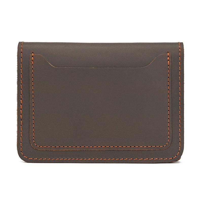 High Quality Leather Coin Purse Zipper Clip Wallet For Men Women Luxury Style Short Purse Card Holder Retro Fashion Mens Wallets