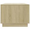  Coffee Table, Sonoma Oak 102x55x43 Cm, Wood-based Material