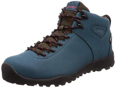 Hi-Tec HT HKU13 Aoragi Classic WP Outdoor Sneakers, Breathable and Waterproof, Turquoise, Size 27.5 Cm, 2E
