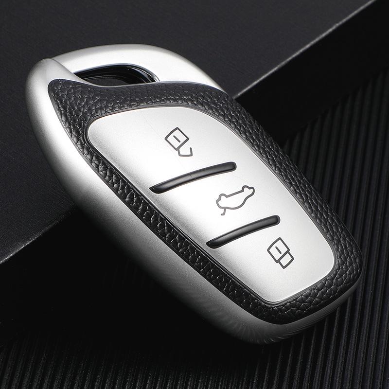 Compatible Key Case for Roewe I5 (21 Models), i6/RX5MAX (20 Models), RX3, MG HS, and EZS Buckle