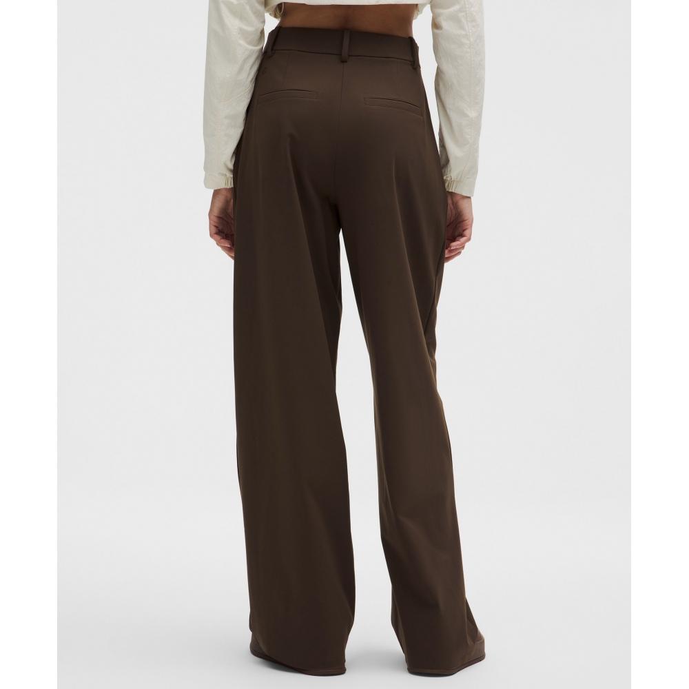 Lululemon Daydrift High Rise Wide Leg Trouser  Regular Walnut Crunch