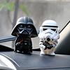 Cute Star Wars Darth Vader Stormtrooper Model Action Figure Toy Car Ornament