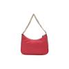 Michael Kors Classic Solid Logo Chain Commuter Fashion Nylon Shoulder Bag Women Shoulder Bags Spanish-Wine 32H1LT9C1C-SANGRIA