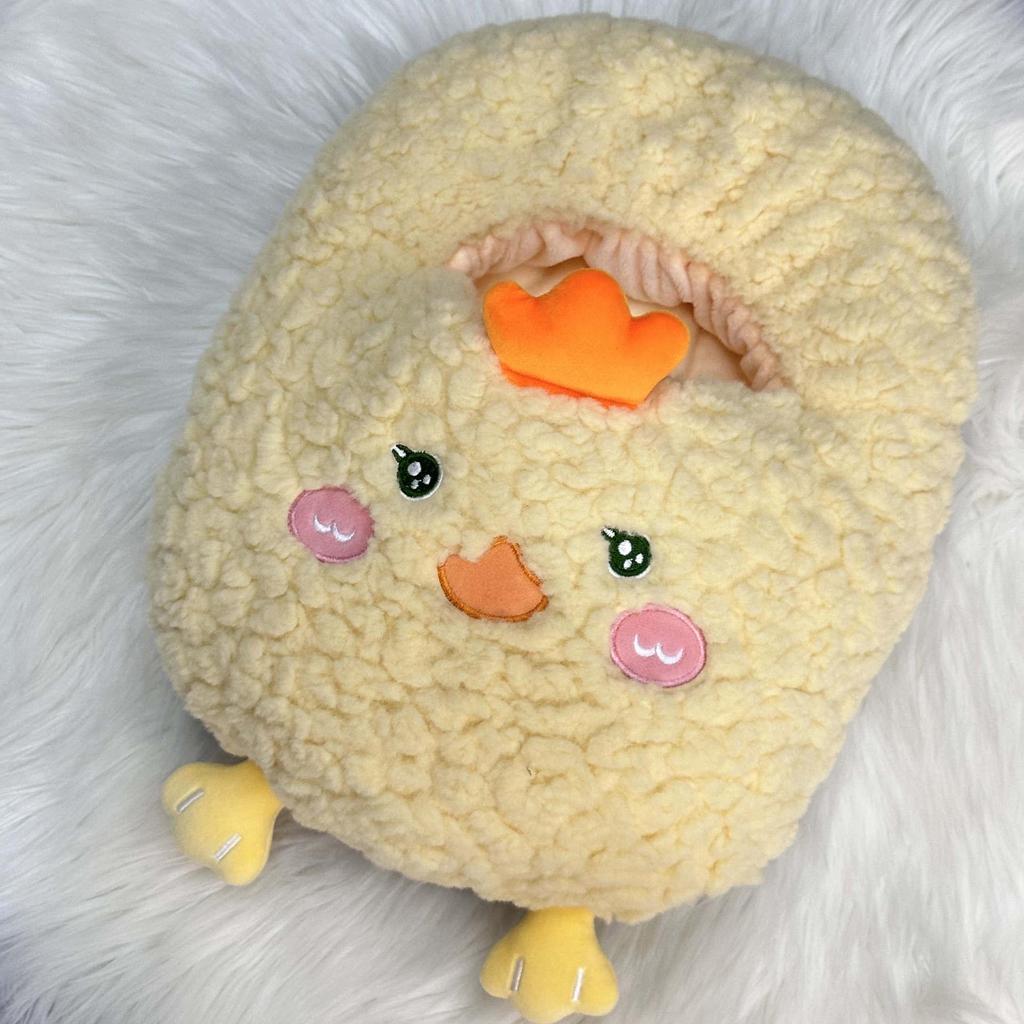 Vinteruppvärmd fotvärmardyna för flickor - Uppladdningsbar varmvattenflaska täcke