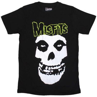 Misfits Unisex Volwassen Skull & Logo T-shirt
