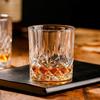 OLOEY Crystal Diamond Beer Glasses (Set of 5)