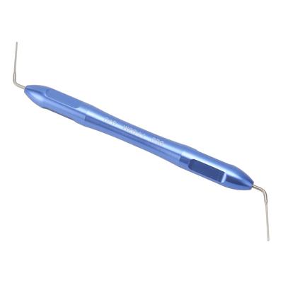 0,6 bis 0,7 mm Dental Vertikaler Druckapplikator Edelstahl Zähne Endodontischer Vertikaler Druckapplikator Blau