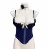Ruffle Lace Flower Camisole Bowknot Suspender Vest Elegant Slim Crop Tops  Travel