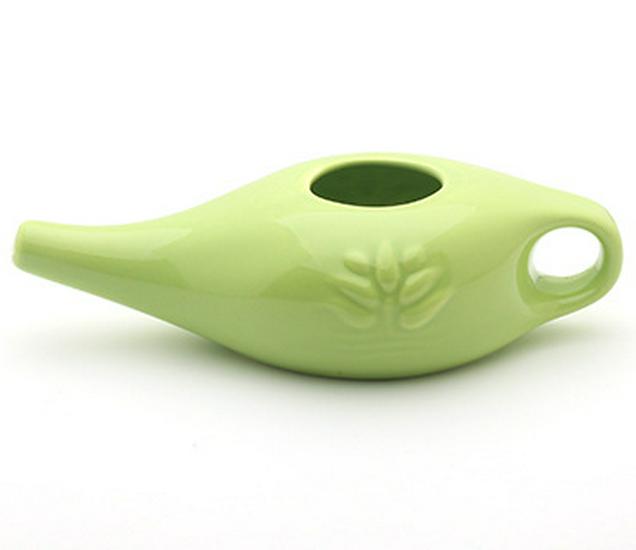 Keramický Neti Pot pro výplach nosu pro jógu a domácí péči o zdraví