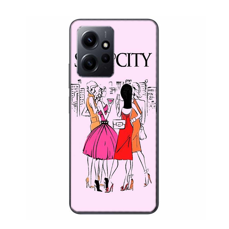 Sex and the City Phone Case For Redmi Note 14 15 Pro 5G 13 12 Pro Plus 11 11T 11E 11S 10 Pro 10S 9 9S Cover Cell Clear TPU Capa