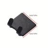 2PCS Adhesive Razor Holder Wall Mounted Bathroom For Shower Hook Rack Gillette Shaver Shaving Holder Black Plastic Hook