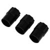 3 Stuks Alt Saxofoon Eindstop Plastic Hoge Duurzaamheid voor Bescherming en Stabiliteit Saxofoon Accessoires