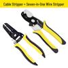 Electrician Wire Strippers & Cutters: Quick Repair Skinning Knife & Pliers Hand Tools