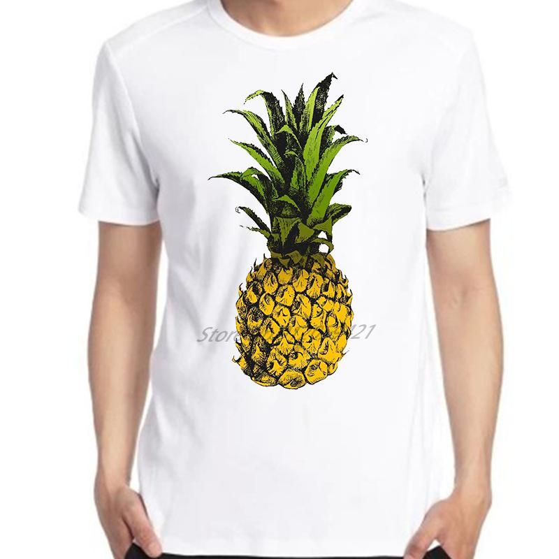 Unisexs Pineapple Graphic Tshirt Cotton Short Sleeve Summer Fashion Tee Print Top Casual Shirt For Unisex