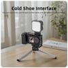 Ergonomic Grip Handle Cage For Action 5pro/4/3 Action Cameras Featuring Cold Shoe Mount Built In Shutter Button