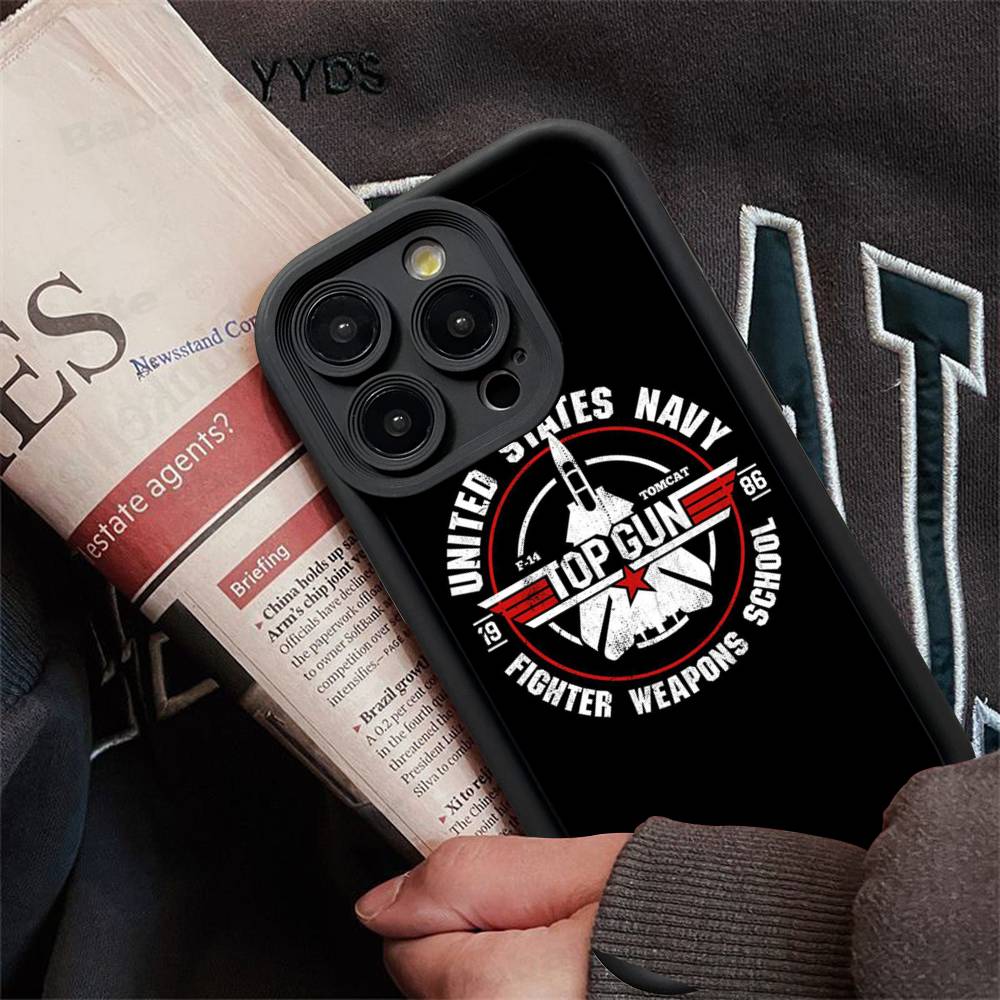 

Чехол для телефона Top Gun Maverick Для iPhone 17 16 E 15 14 13 12 11 Pro Max Plus Задняя крышка iPhone 13 pro