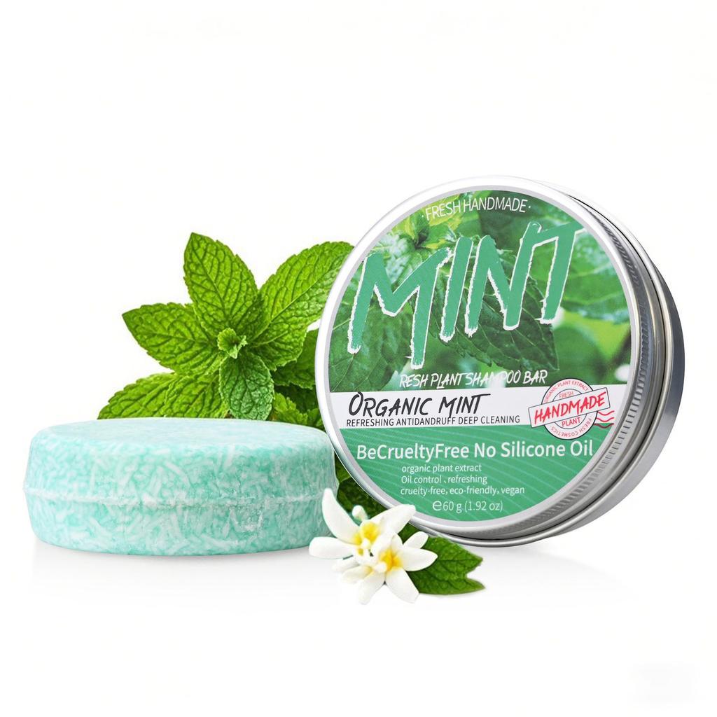 Ginger Anti-Dandruff Shampoo Soap - Refreshing Handmade Essential Oil Soap for Oil Control