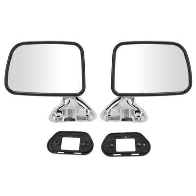 Pair Car Door Rearview Mirror Electroplated Driving Security Fit for HILUX 1988?2005