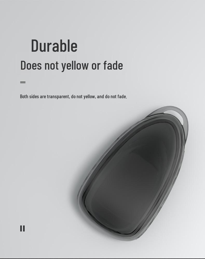 Modrý kryt klíče Blue Mountain pro modely Great Wall Wey Mocha a Latte 2023 - Taška na klíč od vozu s novou energií a přezka